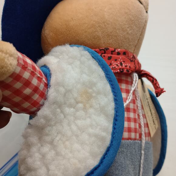 Eden Toys Plush Paddington Bear Western Style Outfit - Picture 7 of 7